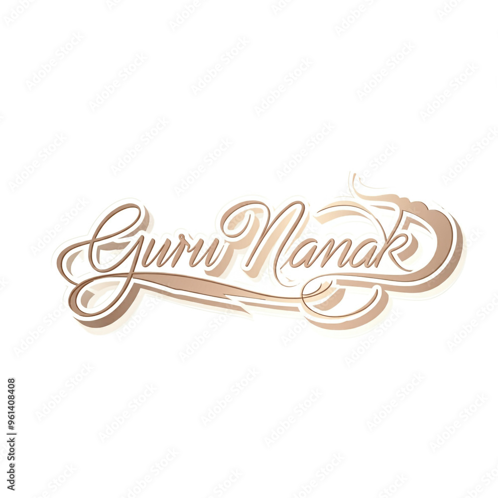 Fototapeta premium Happy Guru Nanak Jayanti 