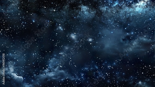 Background_banner_Milky_way_night_sky_Space_background