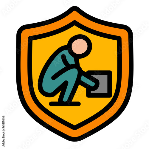 Safe Lifting Techniques Icon