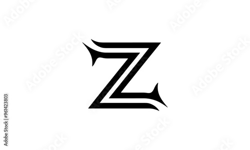 Free Download Creative Z Letter Logo Design Fully Vectorized Editable. - GFXLoad