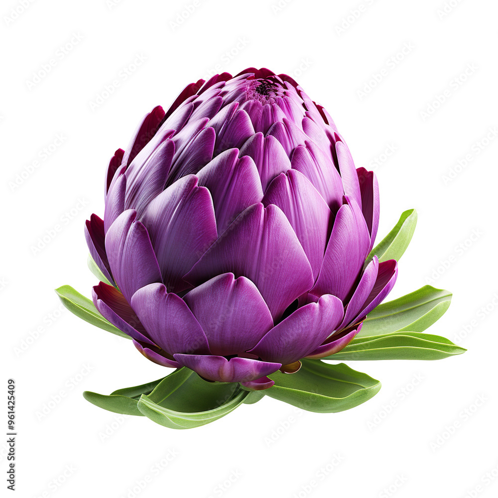 Fresh purple artichoke isolated on transparent and white background Fresh purple artichoke isolated on transparent and white background