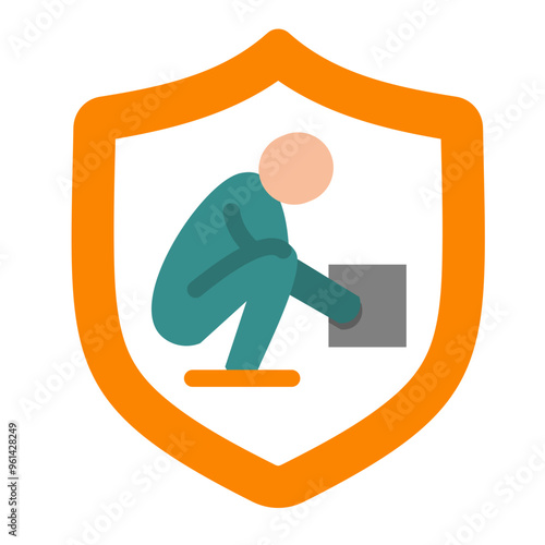 Safe Lifting Techniques Icon