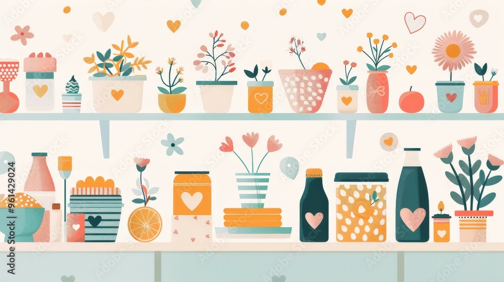 An infographic showing DIY Mother’s Day gift ideas (handmade crafts, personalized items, home-cooked meals), with icons for each idea and ample copy space for descriptions. An infographic showing DIY Mother’s Day gift ideas (handmade crafts, personalized items, home-cooked meals), with icons for each idea and ample copy space for descriptions.
