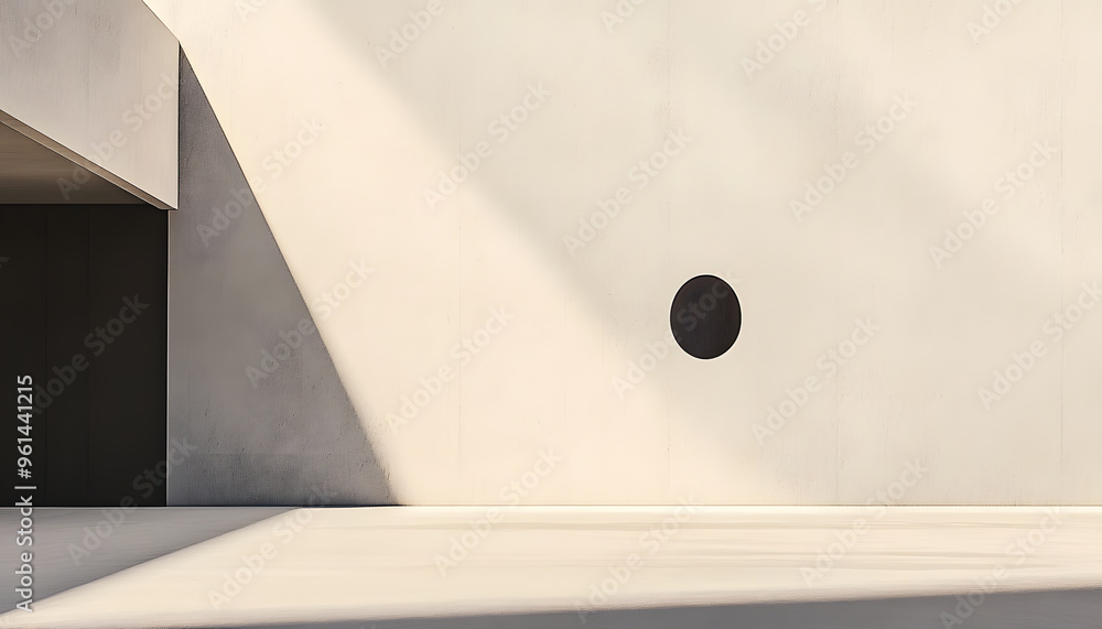 A large expanse of blank space with just a tiny dot or small shape in the corner, emphasizing minimalism A large expanse of blank space with just a tiny dot or small shape in the corner, emphasizing minimalism