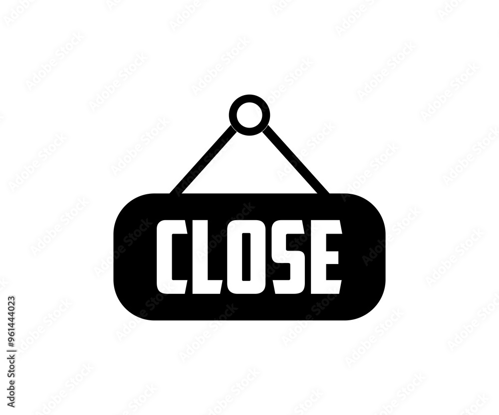 Close hanger board icon. Сlose sign on wooden board. Close board symbol hanging in shop, restaurant illustration on transparent background PNG. Close hanger board icon. Сlose sign on wooden board. Close board symbol hanging in shop, restaurant illustration on transparent background PNG.