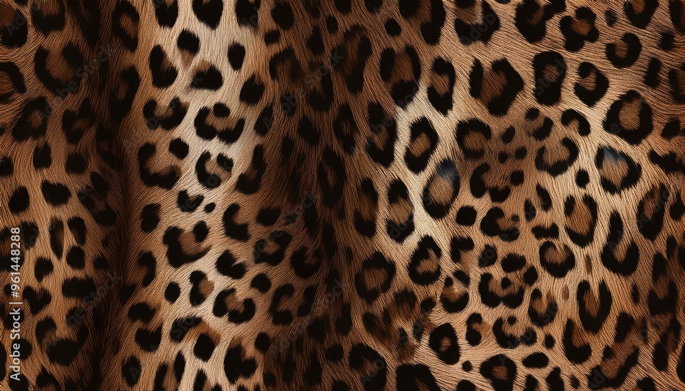 Leopard fur texture skin seamless pattern background Leopard fur texture skin seamless pattern background