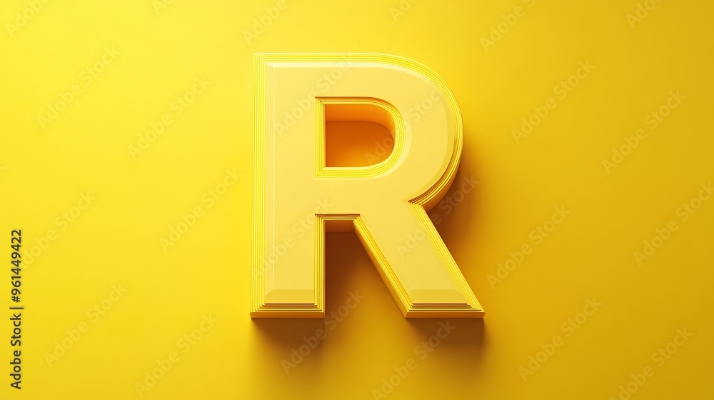 3D letter 3D letter