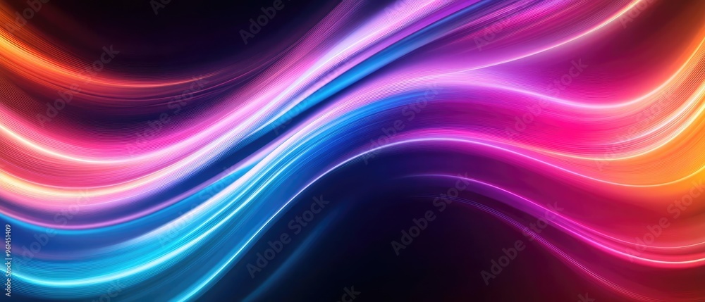 Vibrant abstract wave pattern featuring dynamic colors that evoke energy and motion, perfect for backgrounds and creative projects. Vibrant abstract wave pattern featuring dynamic colors that evoke energy and motion, perfect for backgrounds and creative projects.