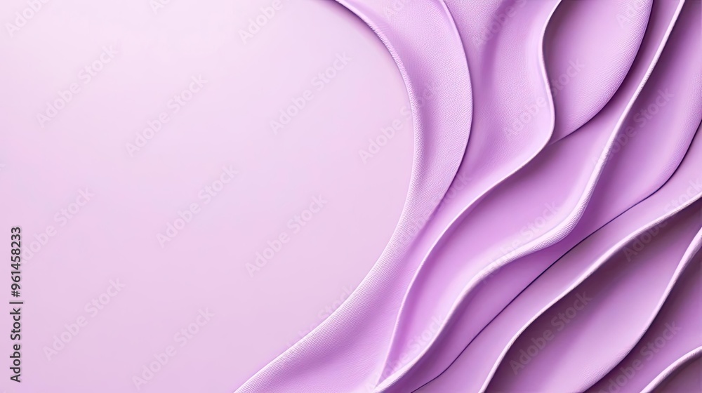 Obraz premium Elegant abstract background with soft pink waves, perfect for modern design and aesthetic projects.