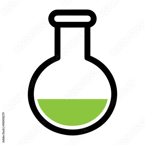 Vector laboratory  flask icon