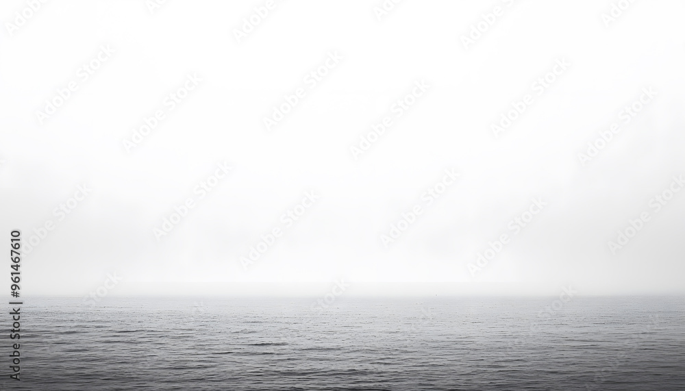 Fototapeta premium A large expanse of blank space with just a tiny dot or small shape in the corner, emphasizing minimalism