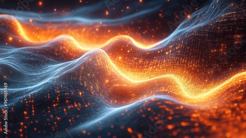 Radiation waves from uranium fission, highlighting isotopic changes and energy release photo