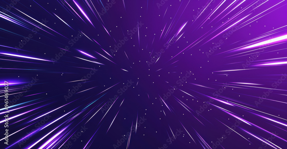 Abstract background showing speeding through purple hyperspace with streaking stars. High quality photo Abstract background showing speeding through purple hyperspace with streaking stars. High quality photo