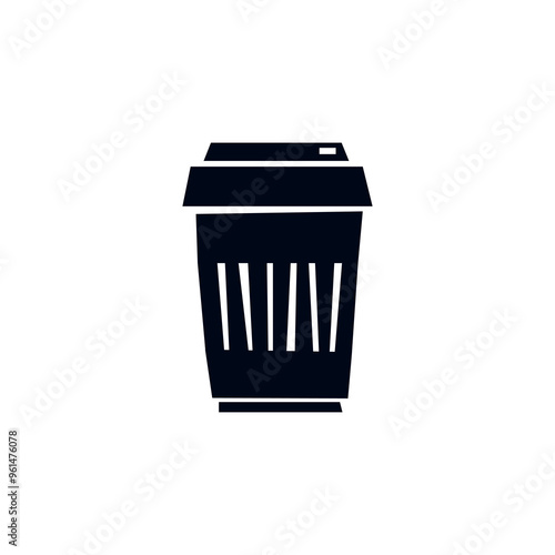 take away coffee illustration vector symbol icon cup