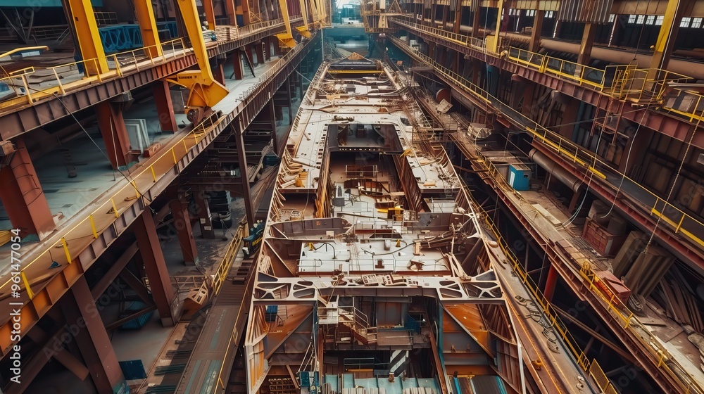 Shipbuilding: A Glimpse into the Construction of a Large Vessel Shipbuilding: A Glimpse into the Construction of a Large Vessel