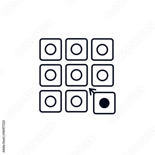 symbol sign icon vector data