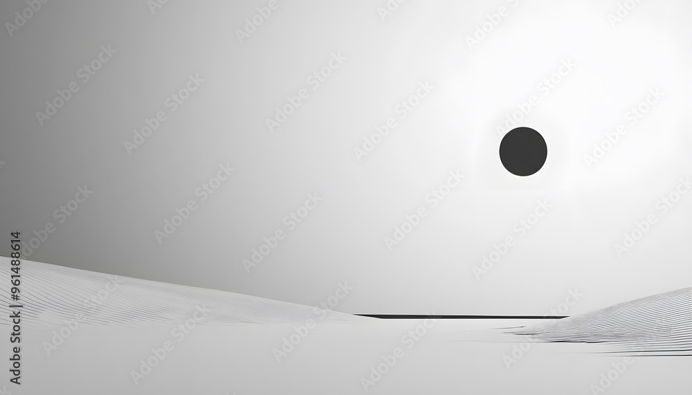 A large expanse of blank space with just a tiny dot or small shape in the corner, emphasizing minimalism A large expanse of blank space with just a tiny dot or small shape in the corner, emphasizing minimalism