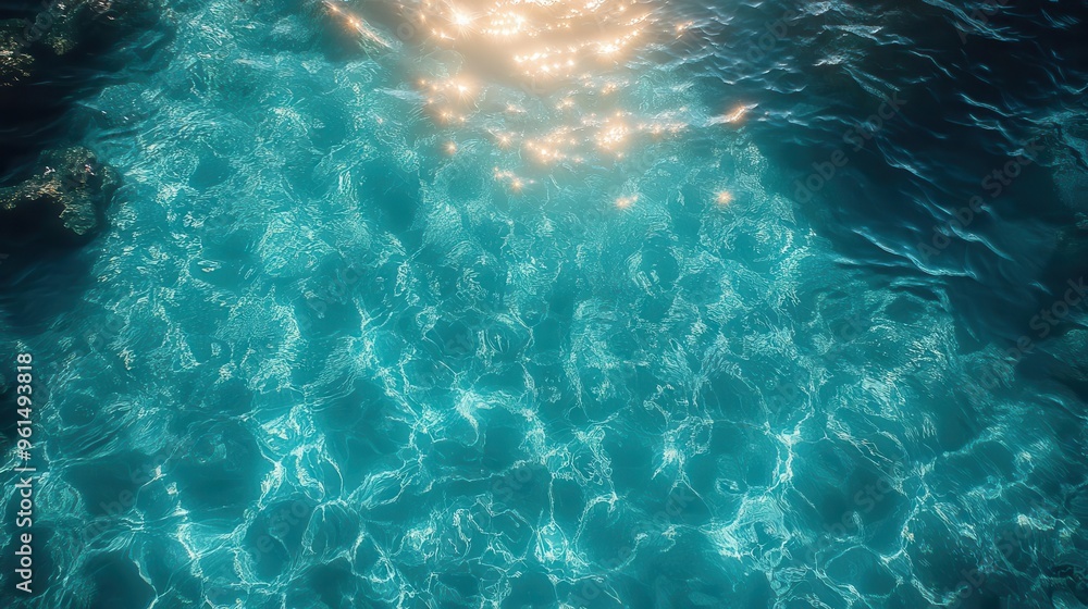 aqua serenity crystalline turquoise waves gently lapping a pristine shoreline sunlight dancing across the waters surface creating a mesmerizing pattern of light aqua serenity crystalline turquoise waves gently lapping a pristine shoreline sunlight dancing across the waters surface creating a mesmerizing pattern of light
