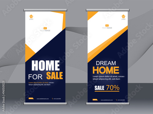 Business banner roll up set,standee banner template.