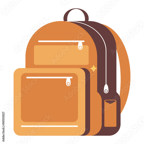2D and 3D Isometric School Bag Illustrations with Various Modern Designs - Vector Backpack for Creative Projects, Posters, Social Media, and Presentations
