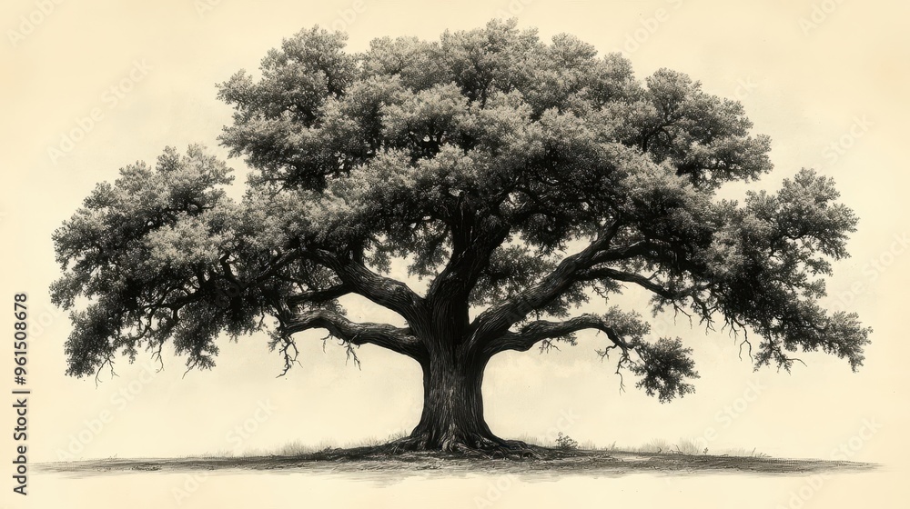 detailed botanical illustration of majestic oak scientific accuracy meets artistic beauty vintagestyle etching detailed botanical illustration of majestic oak scientific accuracy meets artistic beauty vintagestyle etching