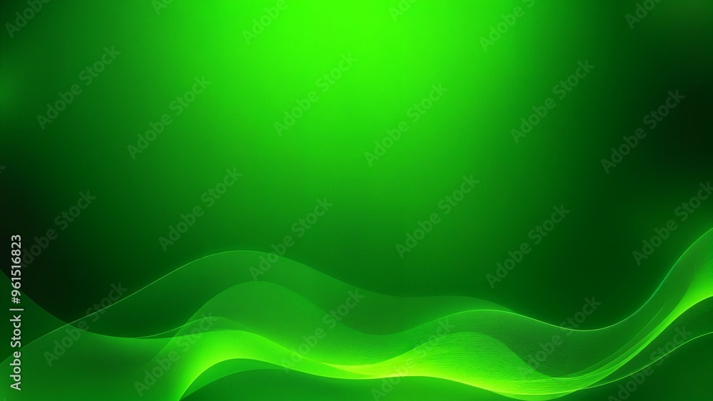 Bright green abstract waves on a green background, conveying energy and freshness, ideal for vibrant designs. Bright green abstract waves on a green background, conveying energy and freshness, ideal for vibrant designs.