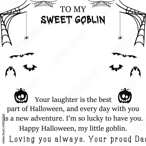 halloween message card design shineon 2024