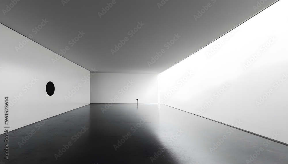 A large expanse of blank space with just a tiny dot or small shape in the corner, emphasizing minimalism A large expanse of blank space with just a tiny dot or small shape in the corner, emphasizing minimalism