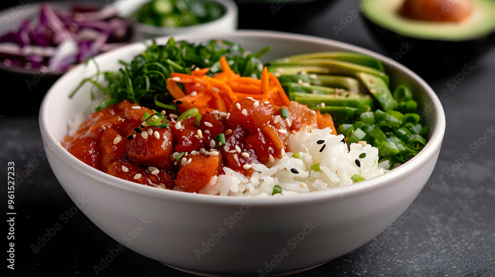 Hawaiian Poke Bowl Hawaiian Poke Bowl