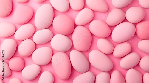 pink pebble background