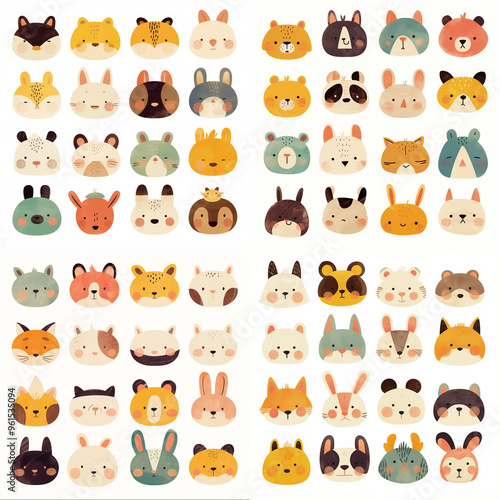 set of animals