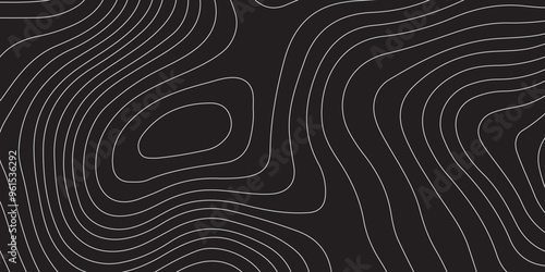 Black topology topography vector abstract design digital background seamless contour map texture territory geography desktop wallpaper and design for print work