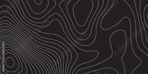 Black topology topography vector abstract design digital background seamless contour map texture territory geography desktop wallpaper and design for print work