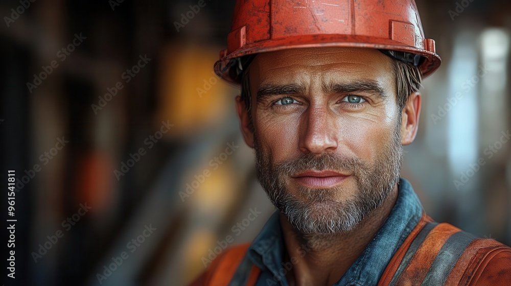 hyperrealistic 3d render of enthusiastic construction worker detailed hard hat and uniform expressive face capturing determination and pride hyperrealistic 3d render of enthusiastic construction worker detailed hard hat and uniform expressive face capturing determination and pride