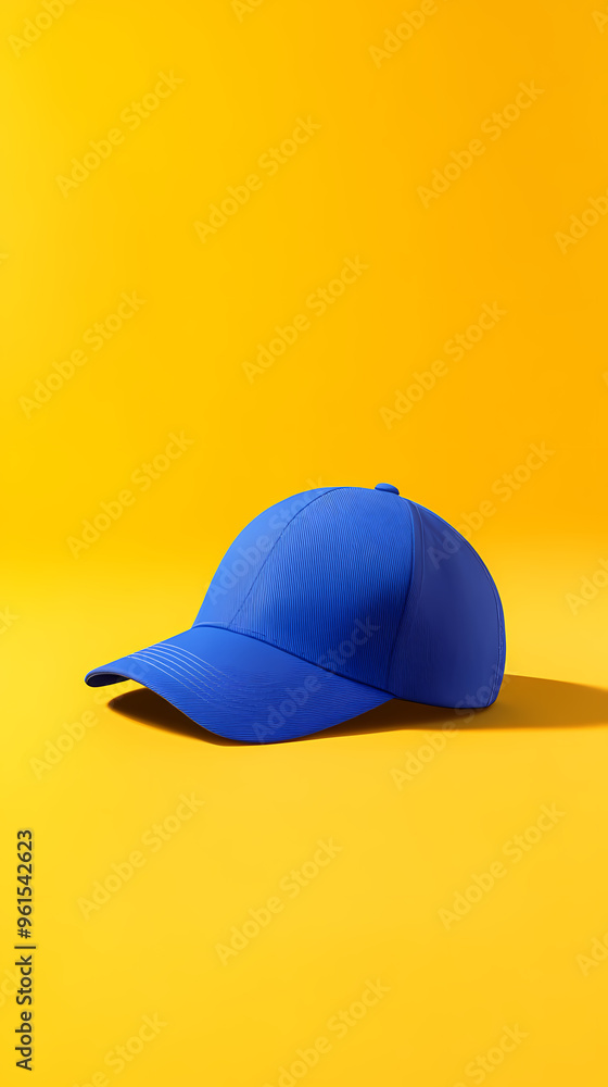Fototapeta premium Lock hat on simple background