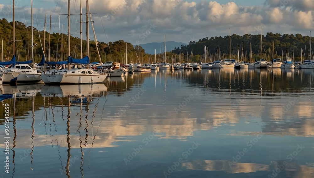 boats in the marina boats in the marina