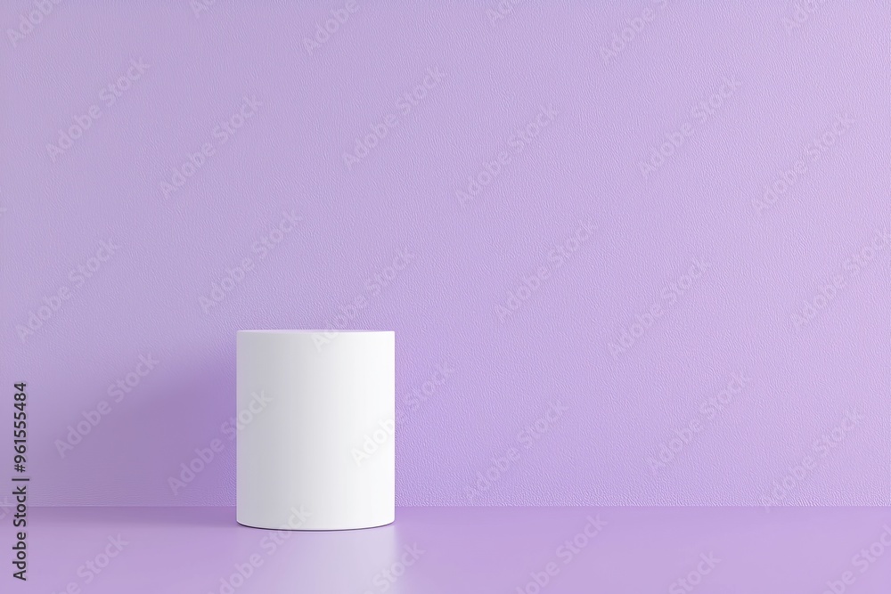 An example of a podium for presentation of a product, rendered in 3D An example of a podium for presentation of a product, rendered in 3D