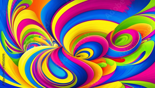 abstract swirl background