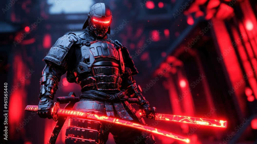 Cyberpunk Samurai. Cyberpunk Samurai.