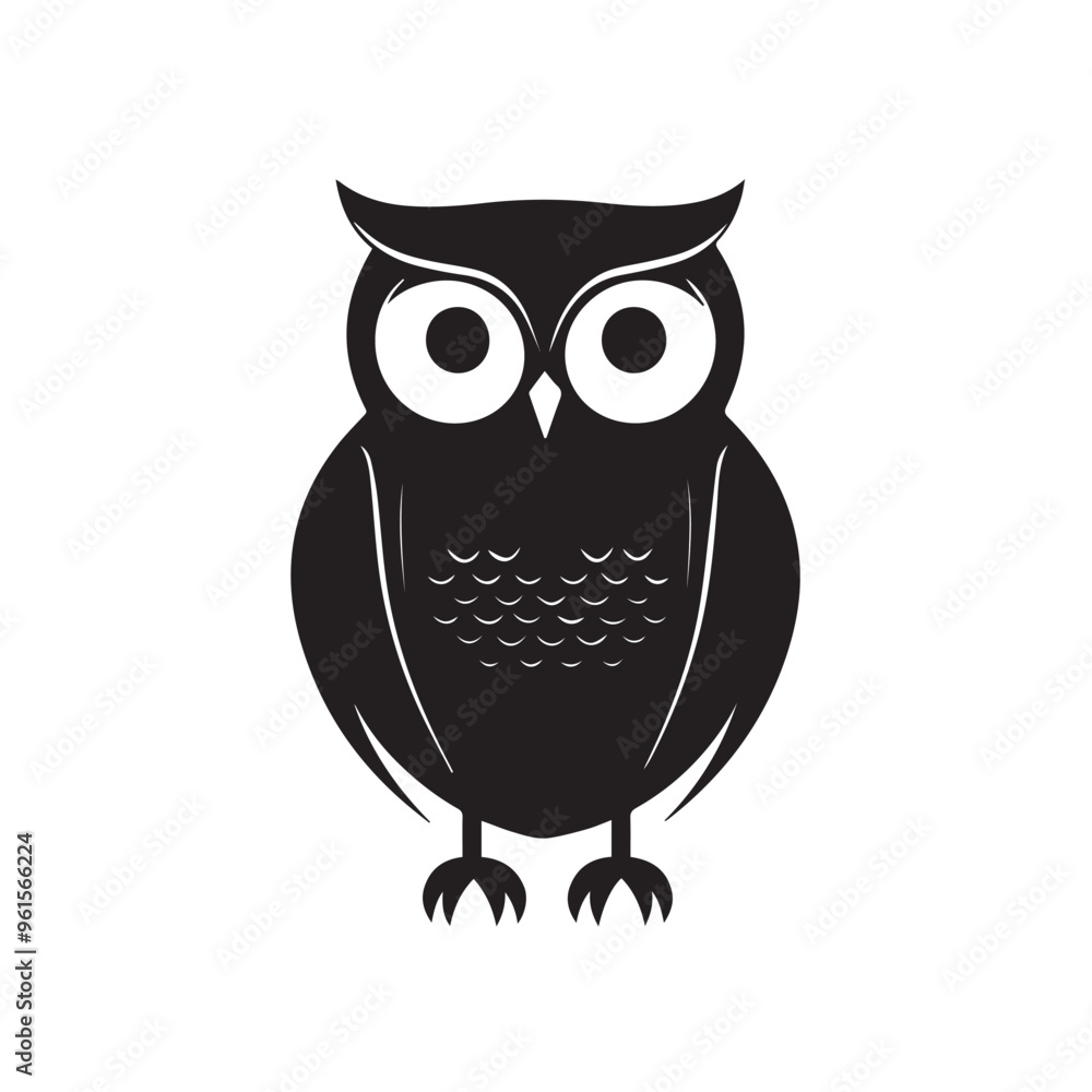 Owl in cartoon, doodle style . Image for t-shirt, web, mobile apps and ui. Isolated 2d vector illustration in logo, icon, sketch style, Eps 10, black and white. AI Generative Owl in cartoon, doodle style . Image for t-shirt, web, mobile apps and ui. Isolated 2d vector illustration in logo, icon, sketch style, Eps 10, black and white. AI Generative