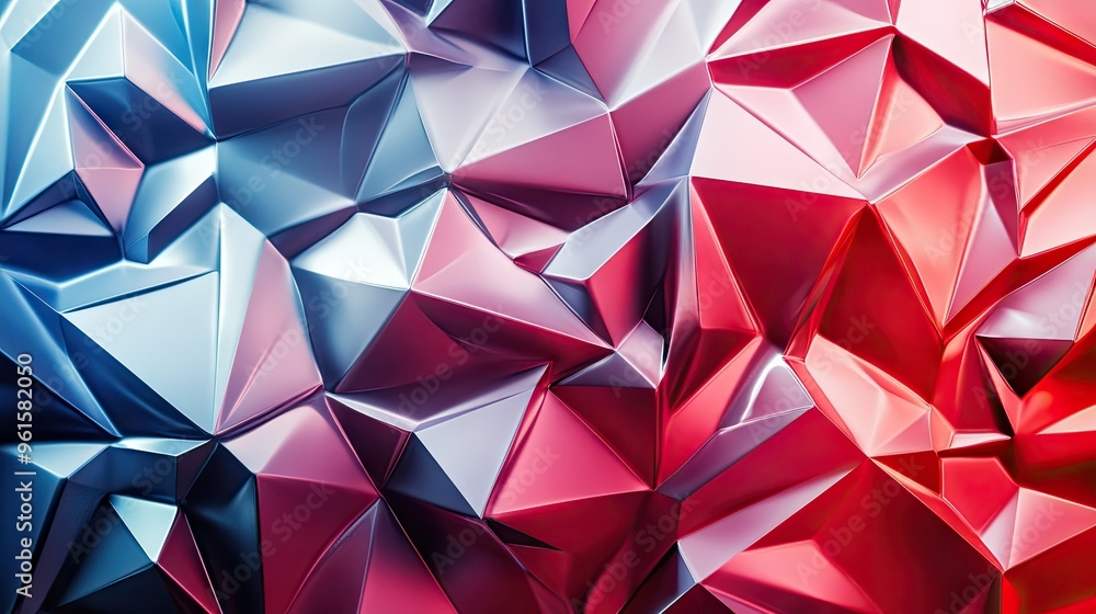 Abstract 3D background with sharp-edged polygons in a chaotic yet harmonious arrangement, ideal for edgy and contemporary visuals. Abstract 3D background with sharp-edged polygons in a chaotic yet harmonious arrangement, ideal for edgy and contemporary visuals.