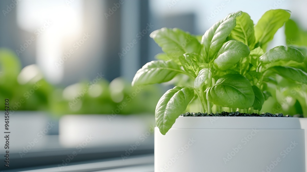 Urban farm with AI drones monitoring plant health - High-tech solutions for urban agriculture. Urban farm with AI drones monitoring plant health - High-tech solutions for urban agriculture.