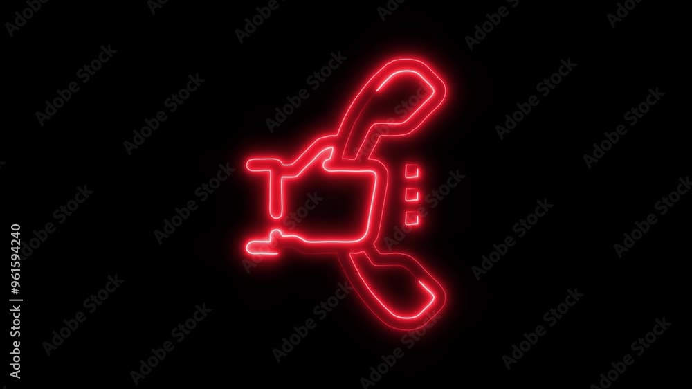 Neon Thumbs Up Wrench Icon Video HD - Glowing Approval and Wrench Symbol on Black Background Representing Support, Customer Service, and Technical Assistance Neon Thumbs Up Wrench Icon Video HD - Glowing Approval and Wrench Symbol on Black Background Representing Support, Customer Service, and Technical Assistance