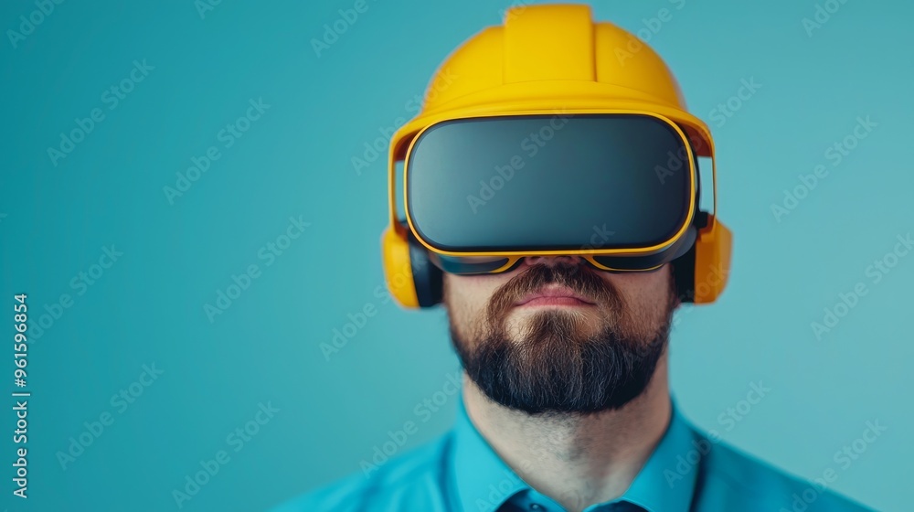 26081141 03 Virtual reality training for labor skills, futuristic workforce education, innovative training methods 26081141 03 Virtual reality training for labor skills, futuristic workforce education, innovative training methods