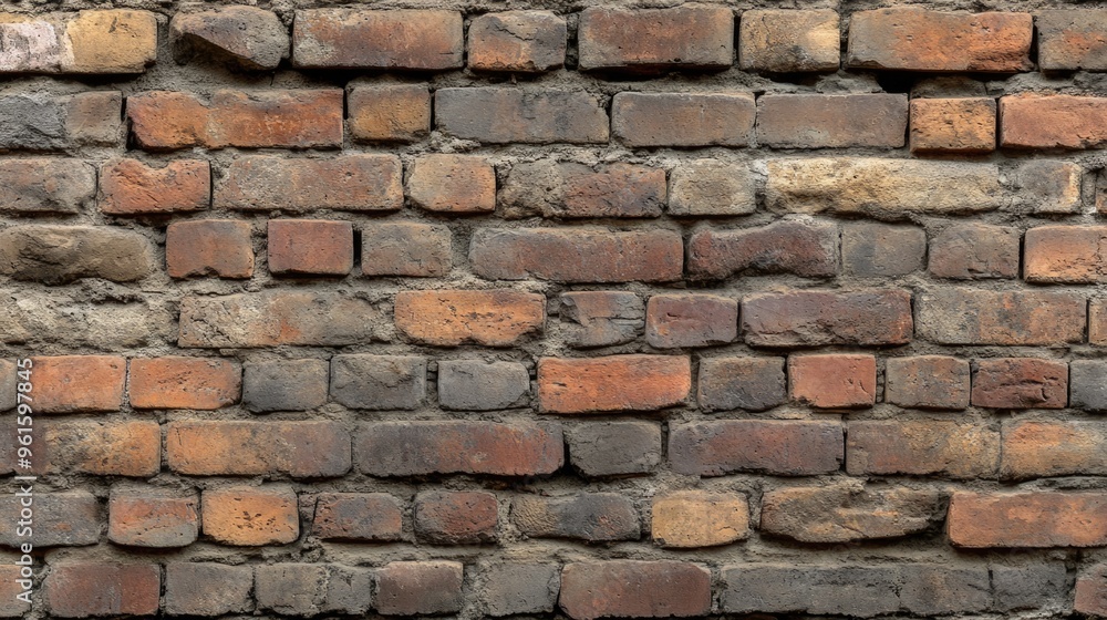 Rough Brick Wall with Texture Variety Rough Brick Wall with Texture Variety