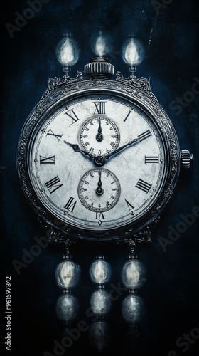 Wallpaper Mural Temporal Echoes, Stopwatch Torontodigital.ca