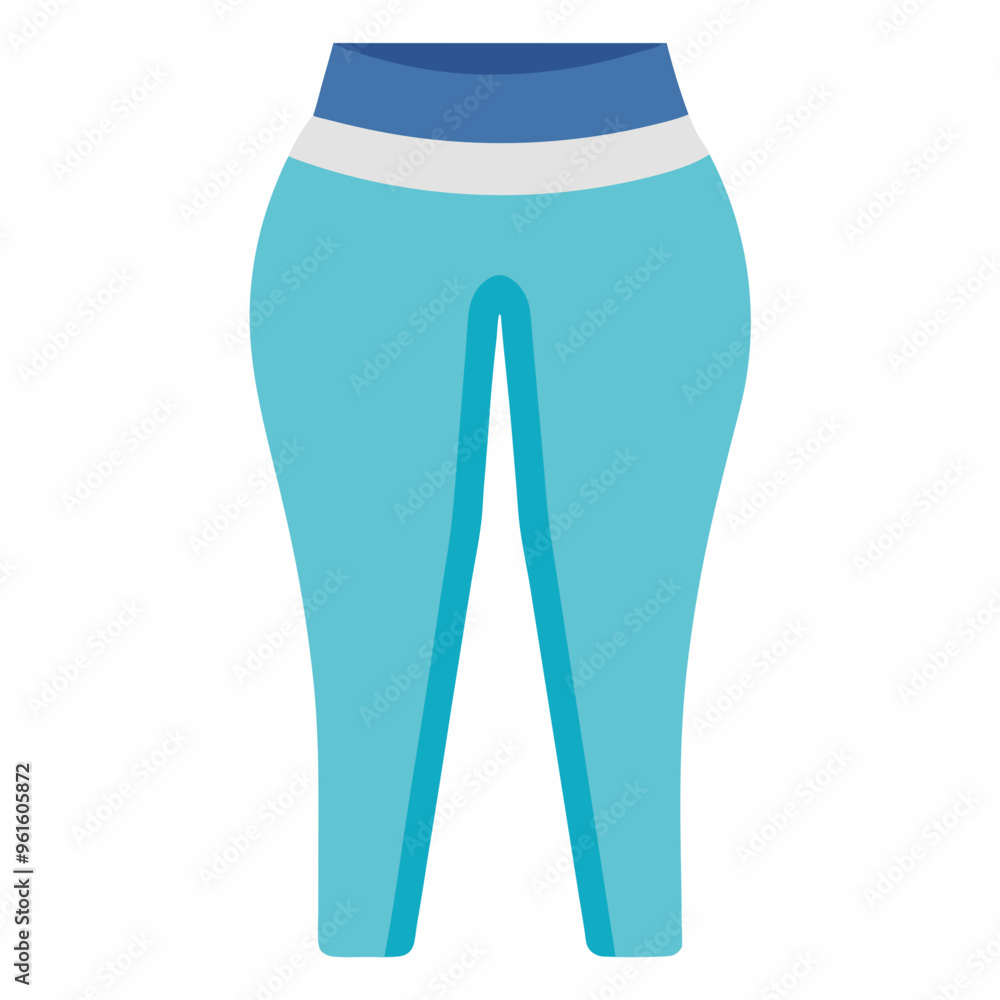 Yoga pants on a white background Yoga pants on a white background