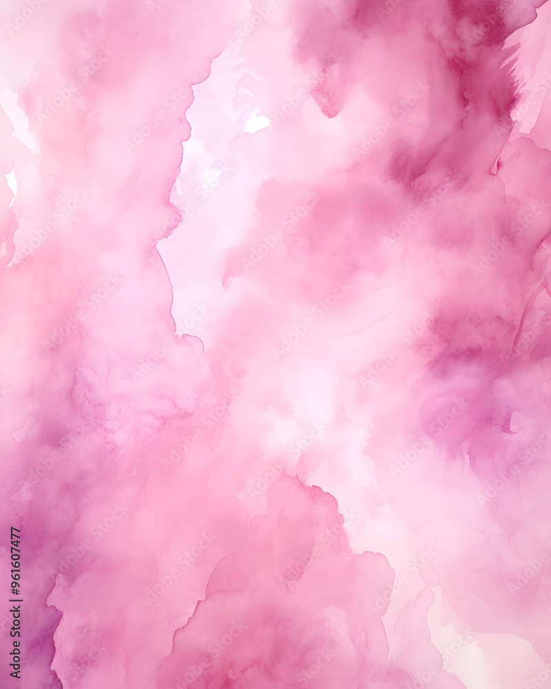 Fototapeta premium pink watercolor background