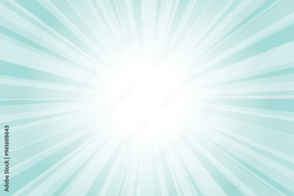 Abstract glowing blue sunburst background. Robin egg blue glow effect sunburst background for presentation, banner, poster, flyer, sales. Modern pop art poster for summer and spring. Abstract glowing blue sunburst background. Robin egg blue glow effect sunburst background for presentation, banner, poster, flyer, sales. Modern pop art poster for summer and spring.