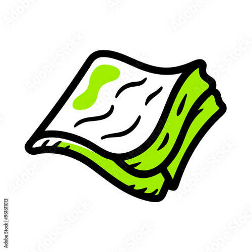 icon vector House cleaning Dust Cloth